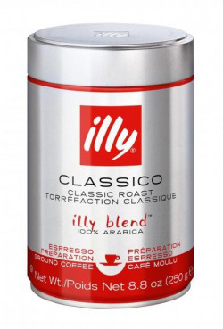 Káva Illy Espresso Classico v dóze mletá 250 g