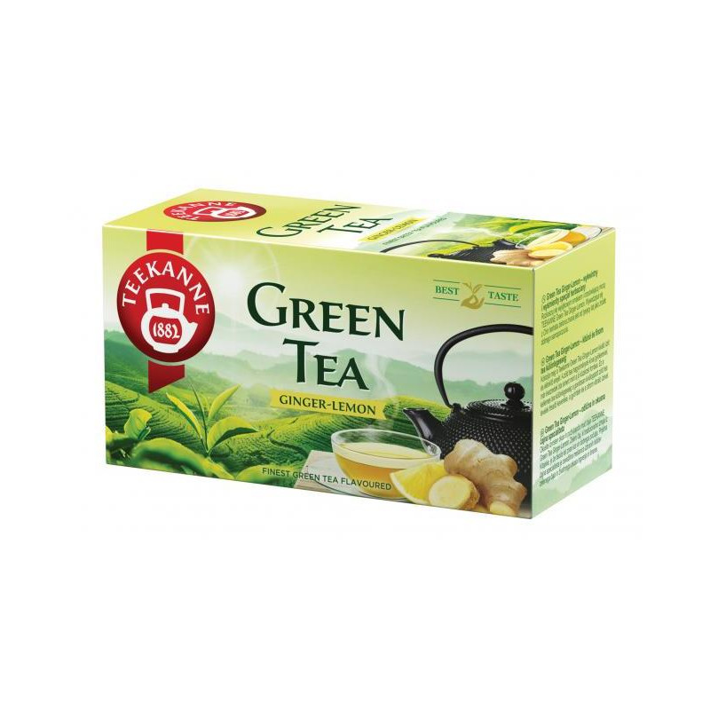 Čaj TEEKANNE zelený Ginger & Lemon HB 35 g