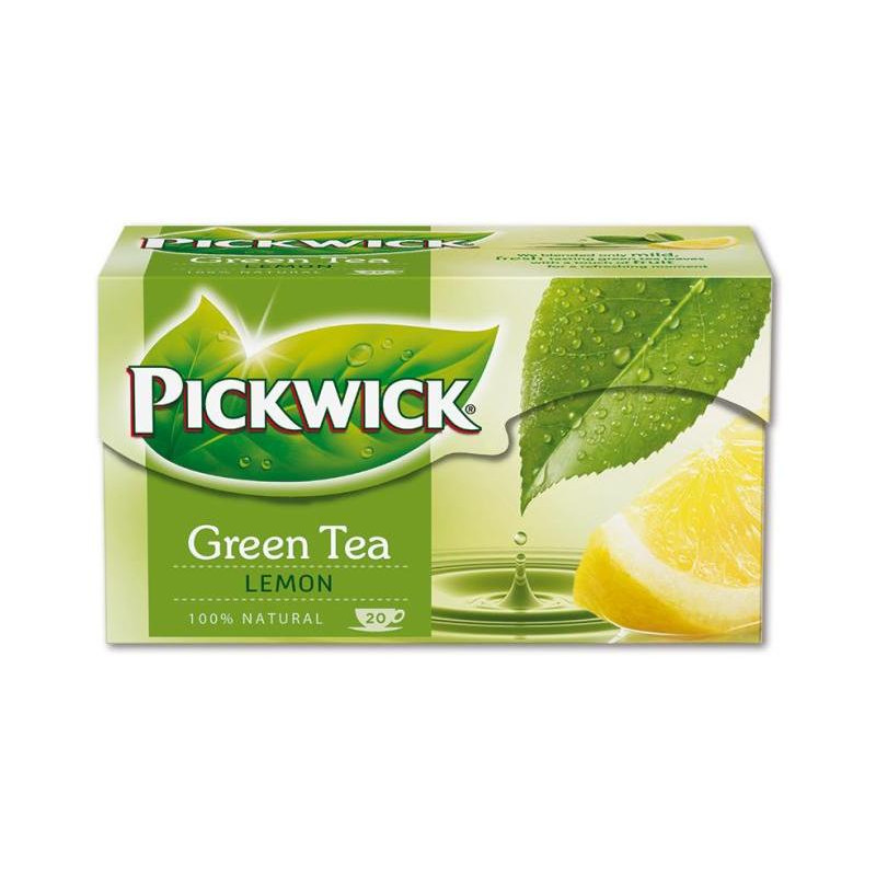 Čaj PICKWICK zelený s citrónom HB 20 x 2 g