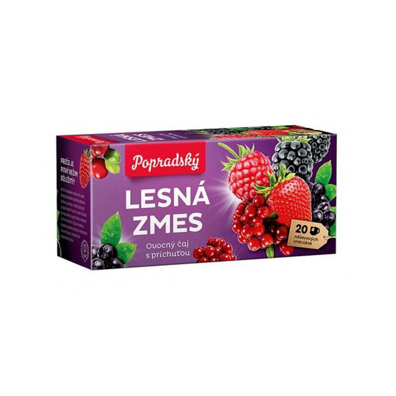 Čaj BOP ovocný lesná zmes 20 x 2 g