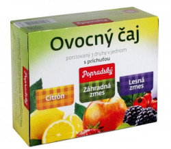 Čaj BOP ovocný 3 druhy 180g