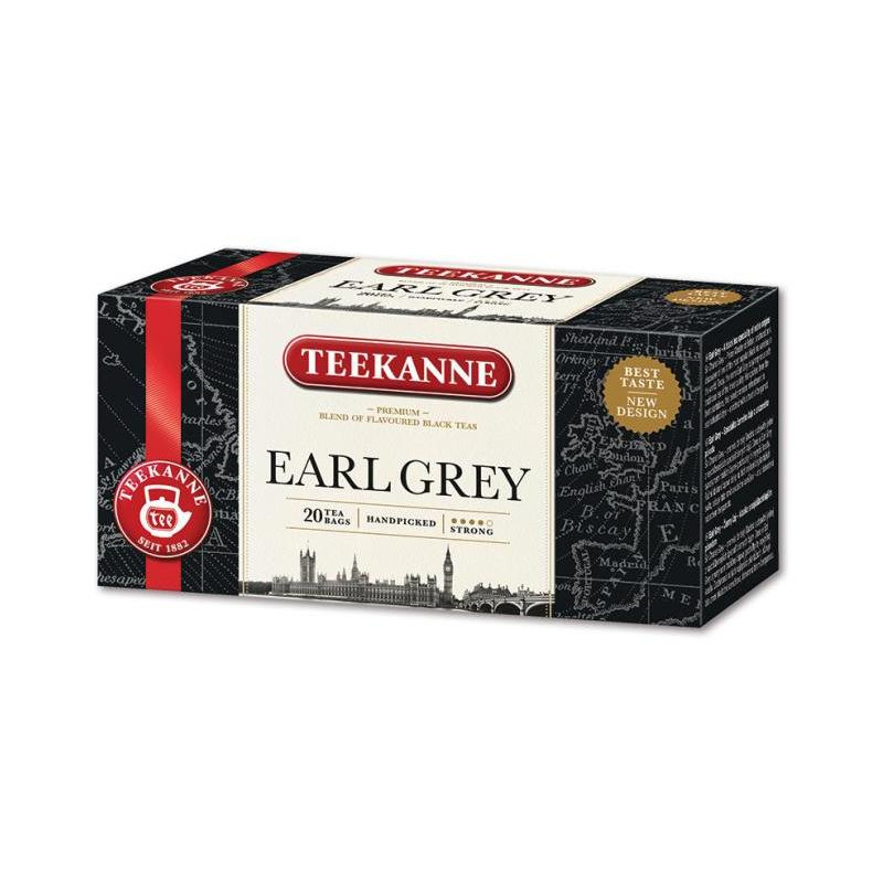 Čaj TEEKANNE čierny Earl Grey HB 20 x 1,65 g