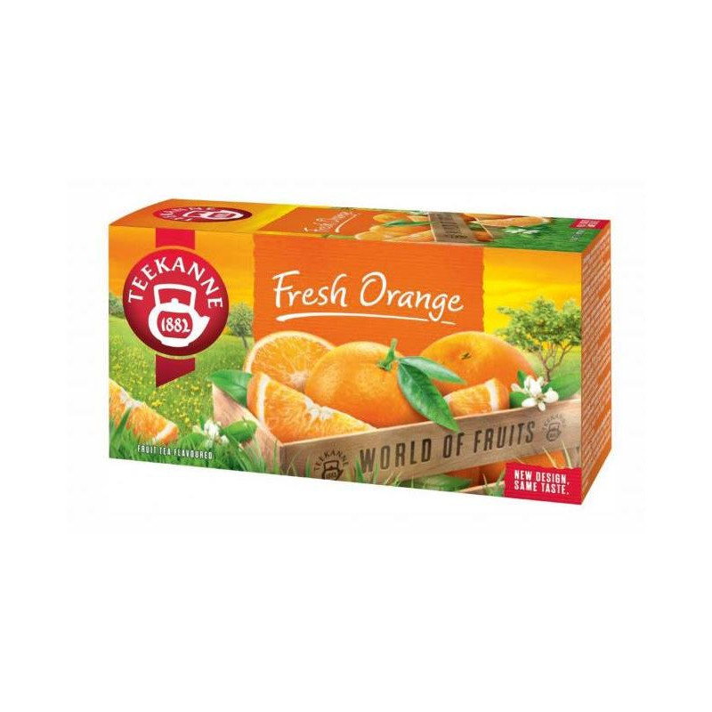 Čaj TEEKANNE ovocný Fresh Orange HB 20 x 2,25 g
