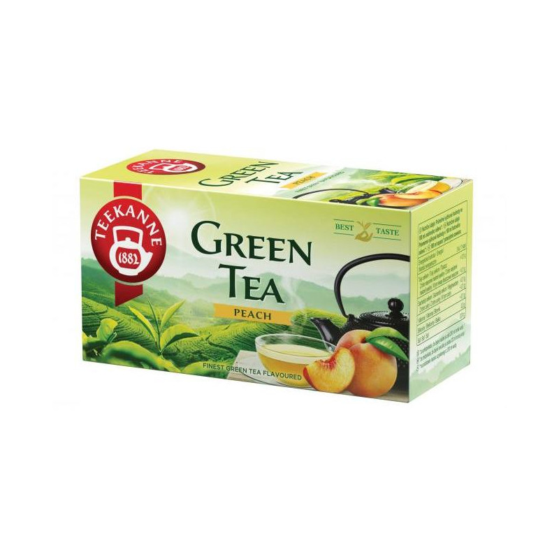 Čaj TEEKANNE zelený Broskyňa HB 20 x 1,75 g