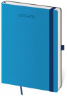 Diár Flexies denný A5 14,3x20,5cm modrý 2025