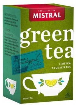 Čaj MISTRAL zelený Limetka a eukalyptus HB 30 g