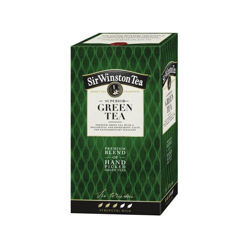 Čaj SIR WINSTON Superior Green Tea HB 35 g