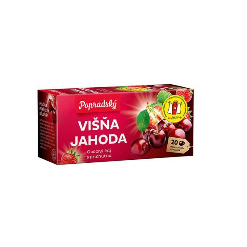 Čaj BOP ovocný višňa jahoda 40g