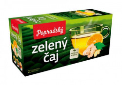 Čaj BOP zelený pomaranč a zázvor 30g