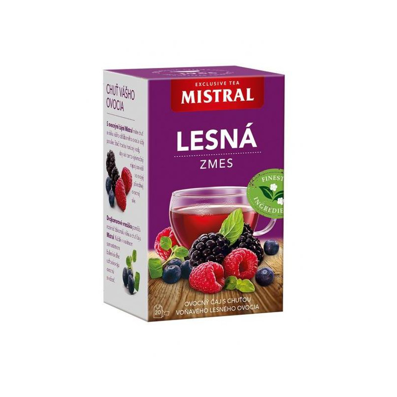 Čaj MISTRAL ovocný lesná zmes HB 40 g