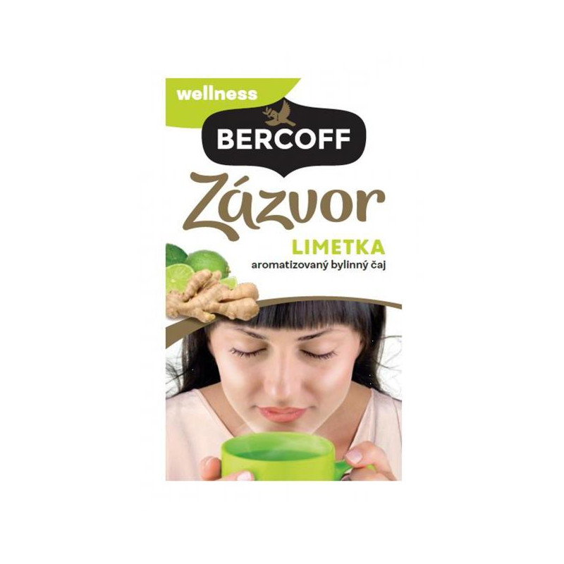 Čaj Bercoff Klember zázvorový s limetkou HB 40 g