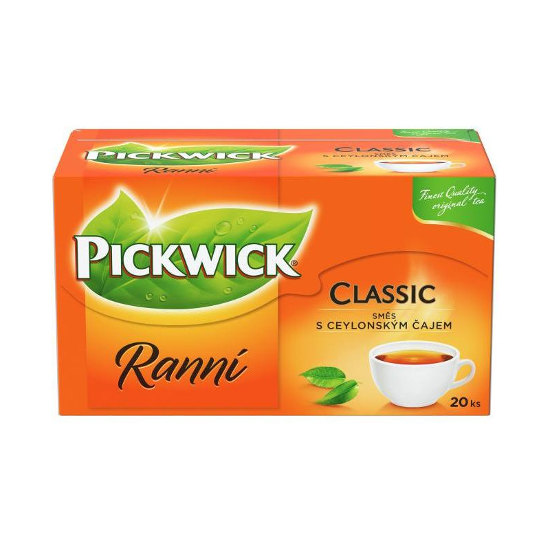 Čaj PICKWICK čierny ranný 25 x 1,75g / 20x1,75g