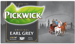 Čaj PICKWICK čierny Earl Grey 20x1,75g(35g) / 20x2g(40g)
