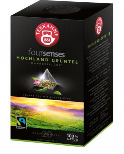 Čaj TEEKANNE FOURSENSES Hochland Grüntee Fairtrade 40 g