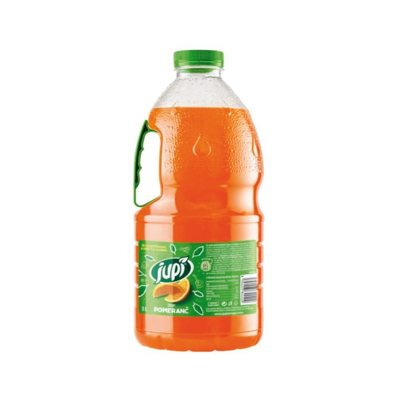 Sirup Jupí Pomaranč PET 3 ℓ