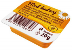 Med včelí kvetový vo vaničkách 60 x 20 g