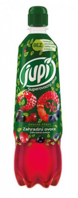 Sirup Jupí Superovocný Záhradné ovocie 0,7l