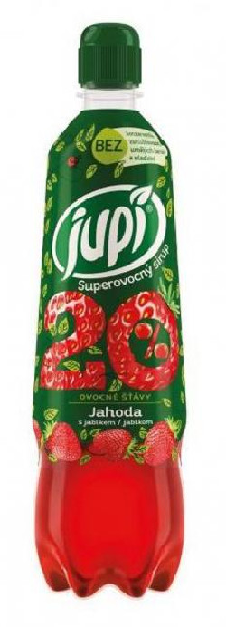 Sirup Jupí Superovocný Jahoda 0,7l