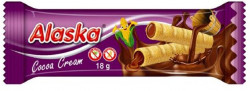 Trubičky Alaska plnené kakaovým krémom 18 g
