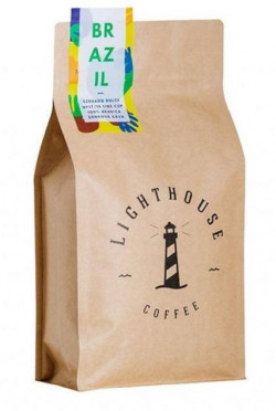 Zrnková káva Lighthouse Coffee Brazil Cerrado Dulce Fine Cup 500 g