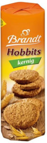 Ovsené sušienky Brandt Hobbits kerning 250 g