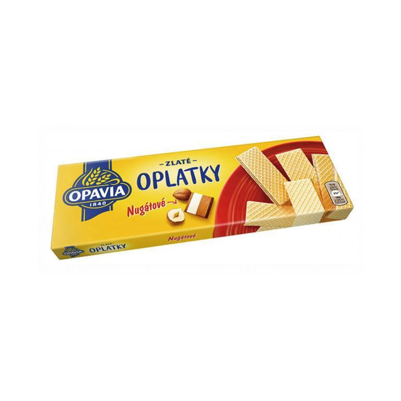 Zlaté oblátky nugátové 146g