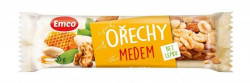 Tyčinka Emco bez lepku 35 g Orechy a med