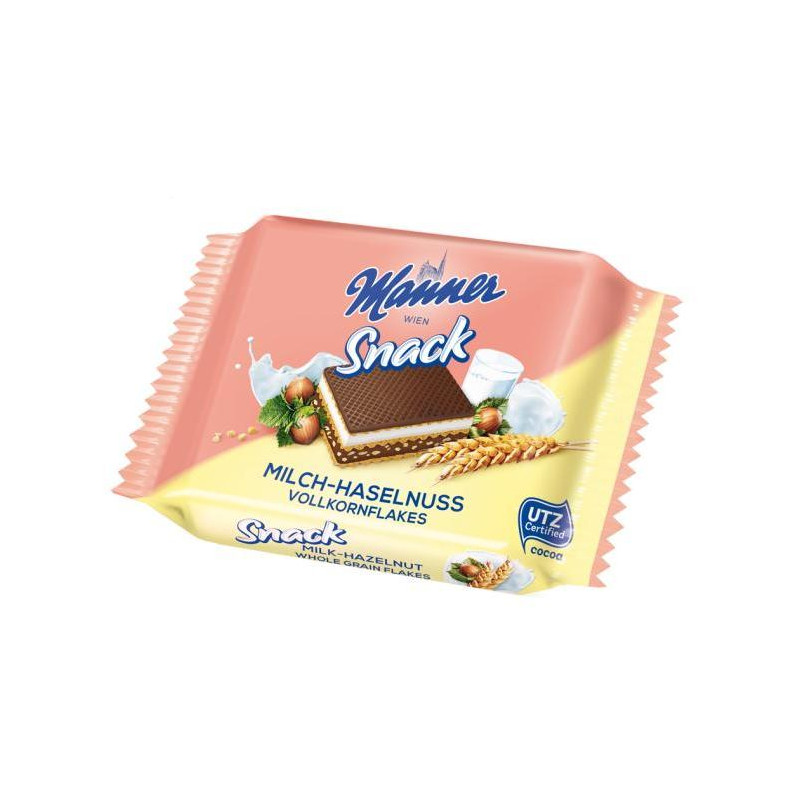 Oblátky Manner lieskovo-orieškové celozrnné 25 g