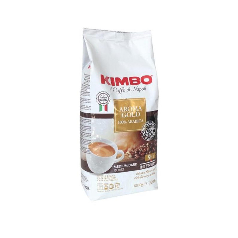 Káva KIMBO Aroma Gold, zrnková 1 kg