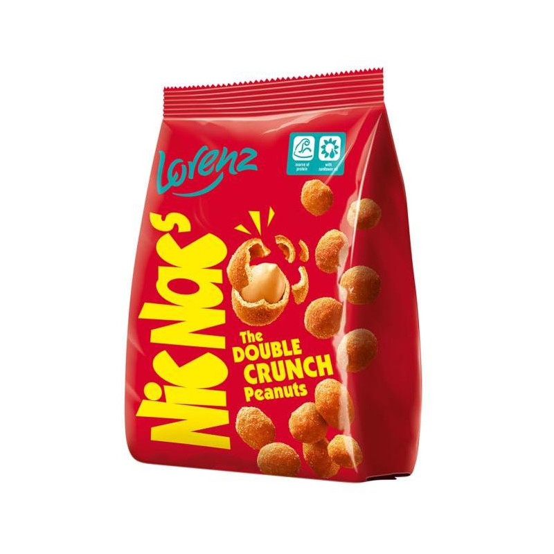 Arašidy Lorenz Nic Nac´s obaľované 125 g