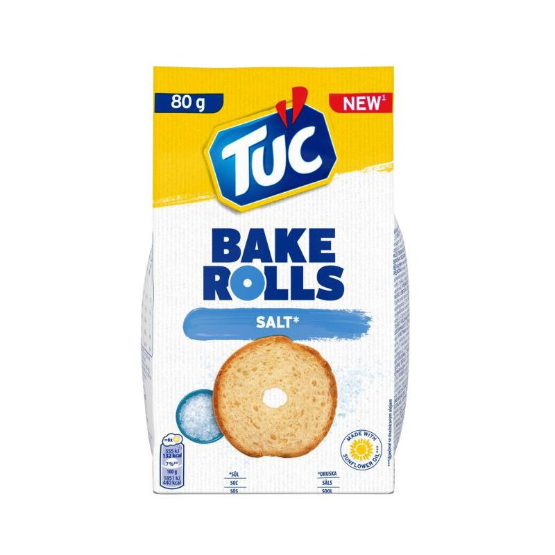 Bake Rolls TUC soľ 80 g