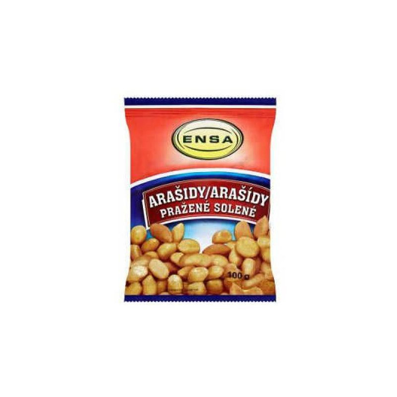 Arašidy pražené solené ENSA 100 g