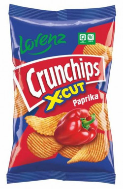 Crunchips X-cut paprika 75 g