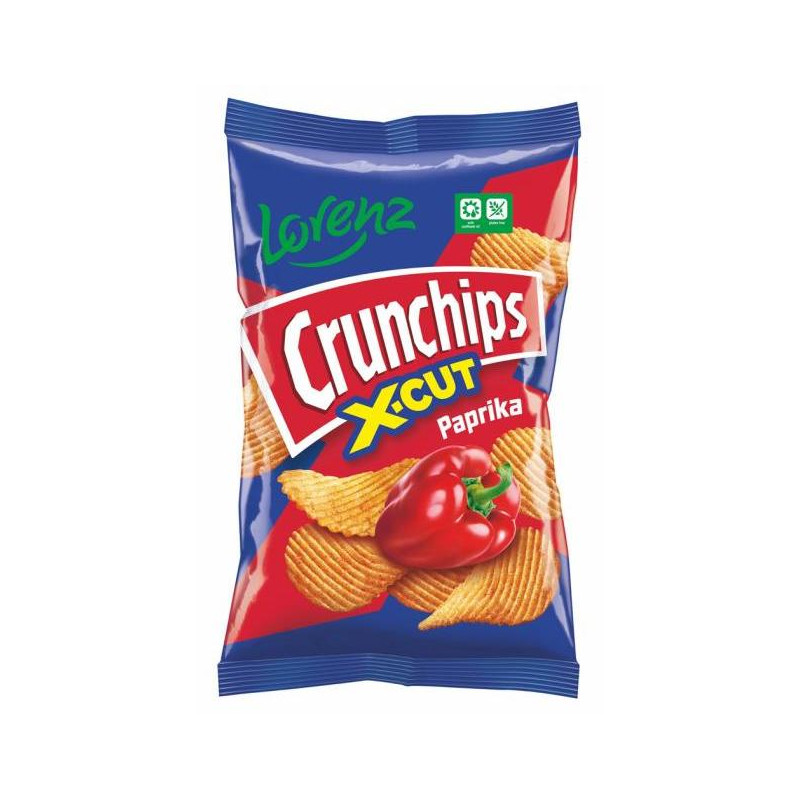 Crunchips X-cut paprika 75 g
