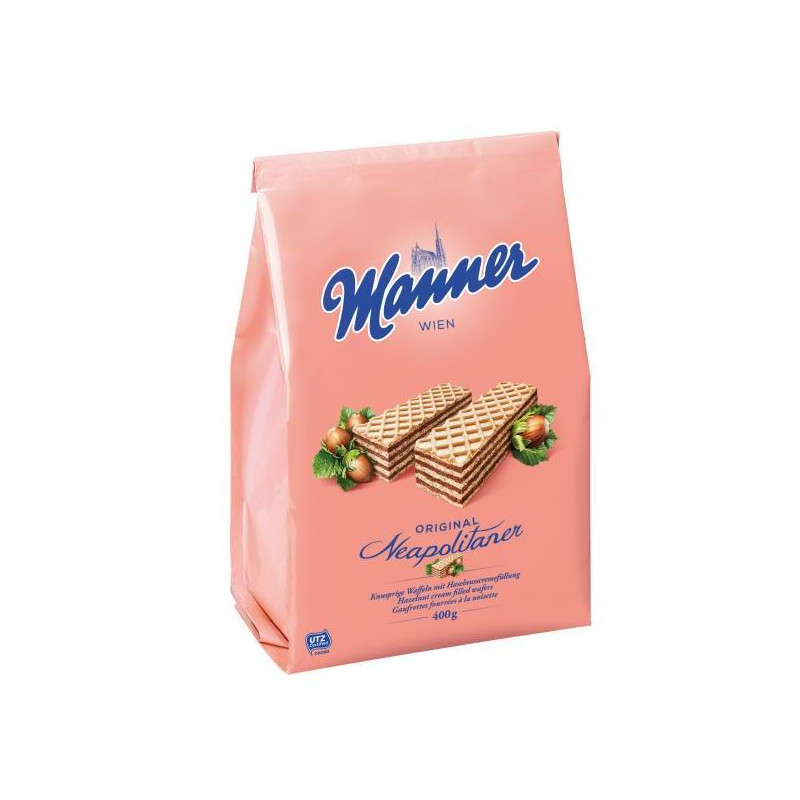 Oblátky Manner Original lieskovoorieškové 400 g