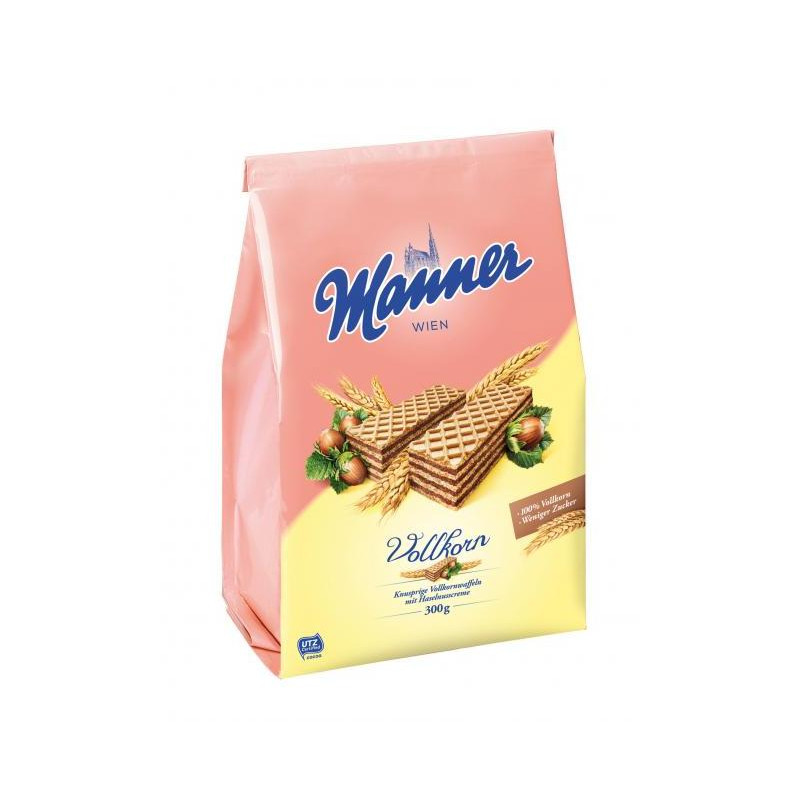 Oblátky Manner lieskovoorieškové celozrnné 300 g