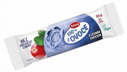 Tyčinka EMCO 100% z ovocia 30 g s lesným ovocím