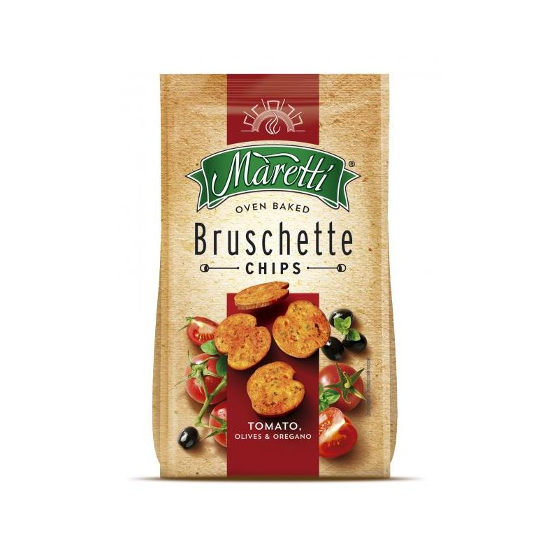 Bruschette Maretti paradajky, olivy a oregano 70 g