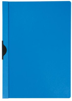 Obal s klipom kovovým Q-CONNECT modrý
