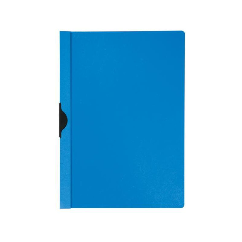 Obal s klipom kovovým Q-CONNECT modrý