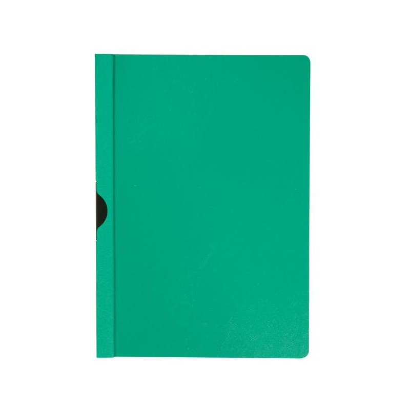 Obal s klipom kovovým Q-CONNECT zelený