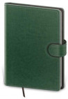 Diár Flip denný B6 12x16,5cm - zeleno/šedý 2025