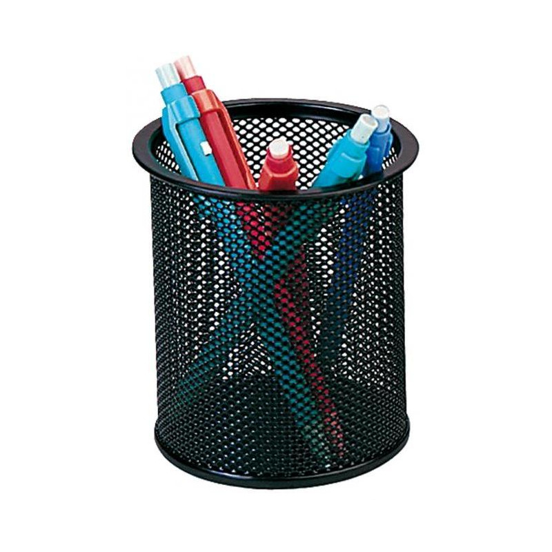 Drôtený stojan na perá 90x100mm čierny