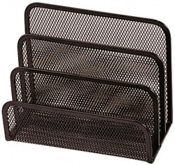 Drôtený stojan na listy 170x135x83mm čierny