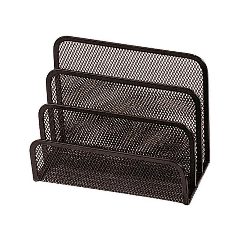 Drôtený stojan na listy 170x135x83mm čierny