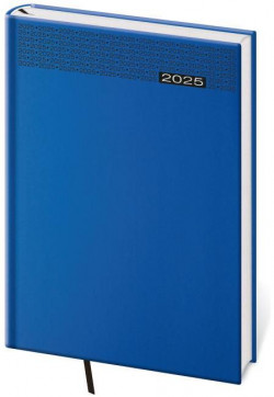 Diár Gommato týždenný B5 17x24 cm modrý 2025