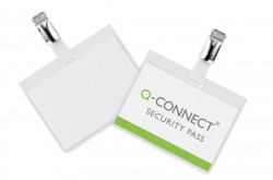 Visačka so štipcom zatvorená Q-CONNECT 90x60mm 25ks