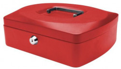 Pokladnička Q-CONNECT 255x85x200mm červená