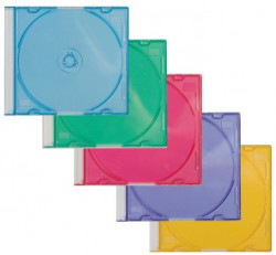 Farebné obaly na CD/DVD Q-CONNECT