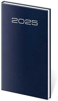 Diár Old Karachi týždenný vreckový modrý 2025